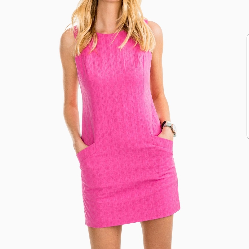 NWT Southern Tide Paislee Jacquard Shift Dress